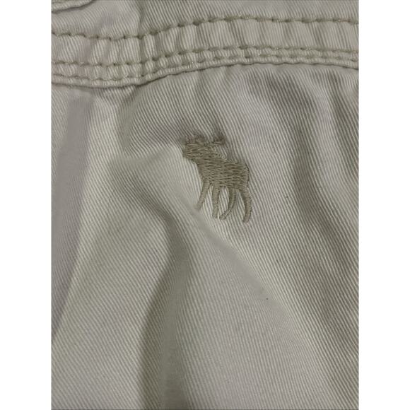 Abercrombie & Fitch Parka Jacket Coat Women’s Medium Lined Faux Fur Trim Hooded - Picture 7 of 16